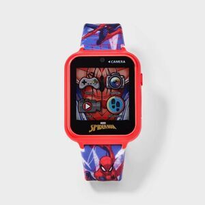 Spider-Man - Boys' Spider-Man Light-Up Interactive Watch - Blue Blue/Red
